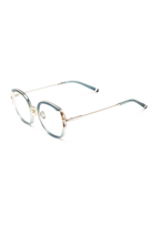 LE PARC – Mori | Lunettes de vue femme combiné or et bleu