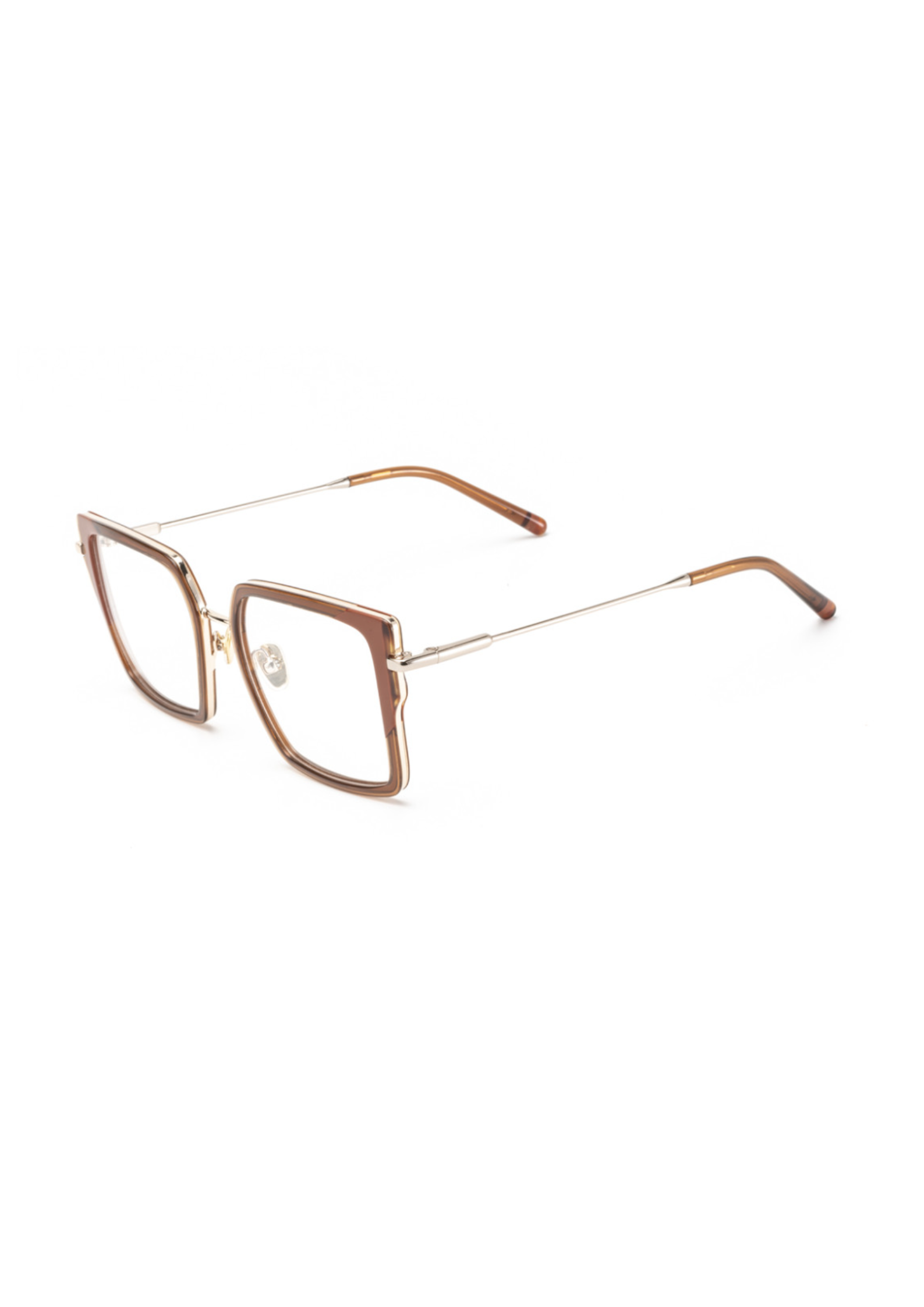 LE PARC – Bo | Lunettes de vue femme combiné doré et orange