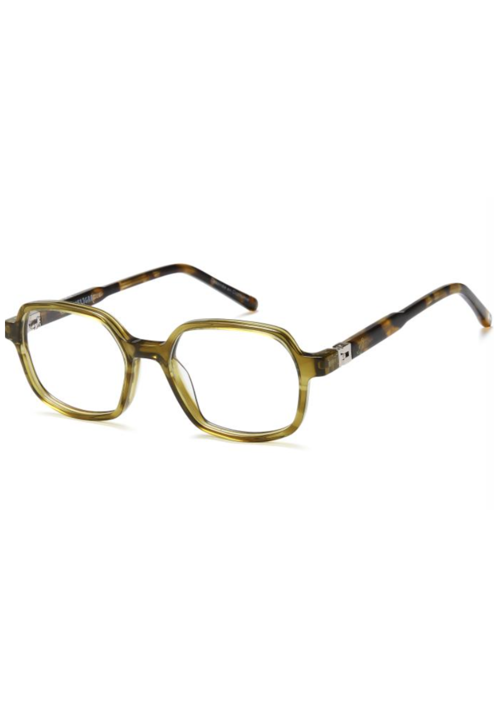 OSMOSE - MG025 | Lunettes de vue enfant MELIGABI cristal vert charnière 360°