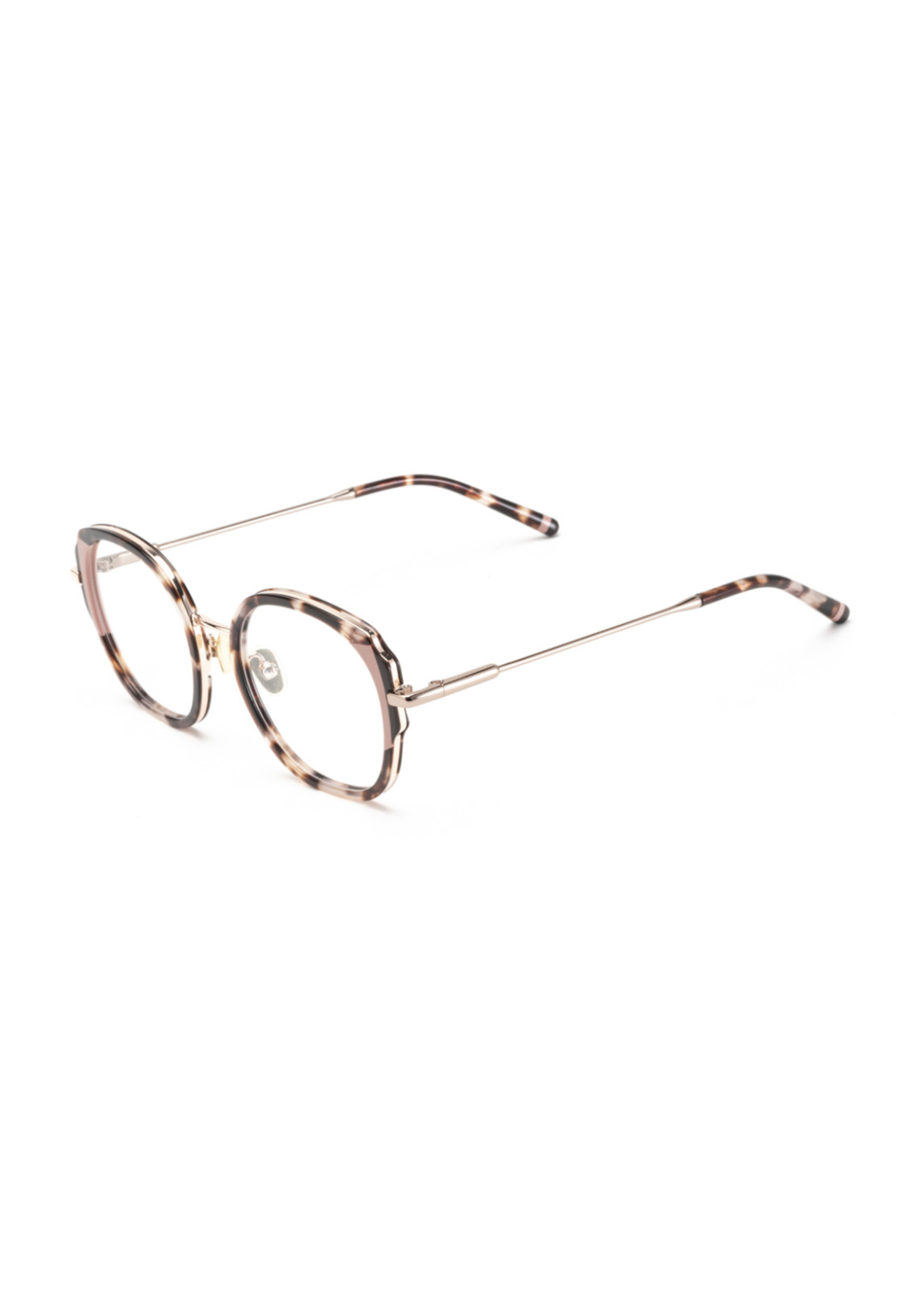 LE PARC – Mori | Lunettes de vue femme combiné or et écaille