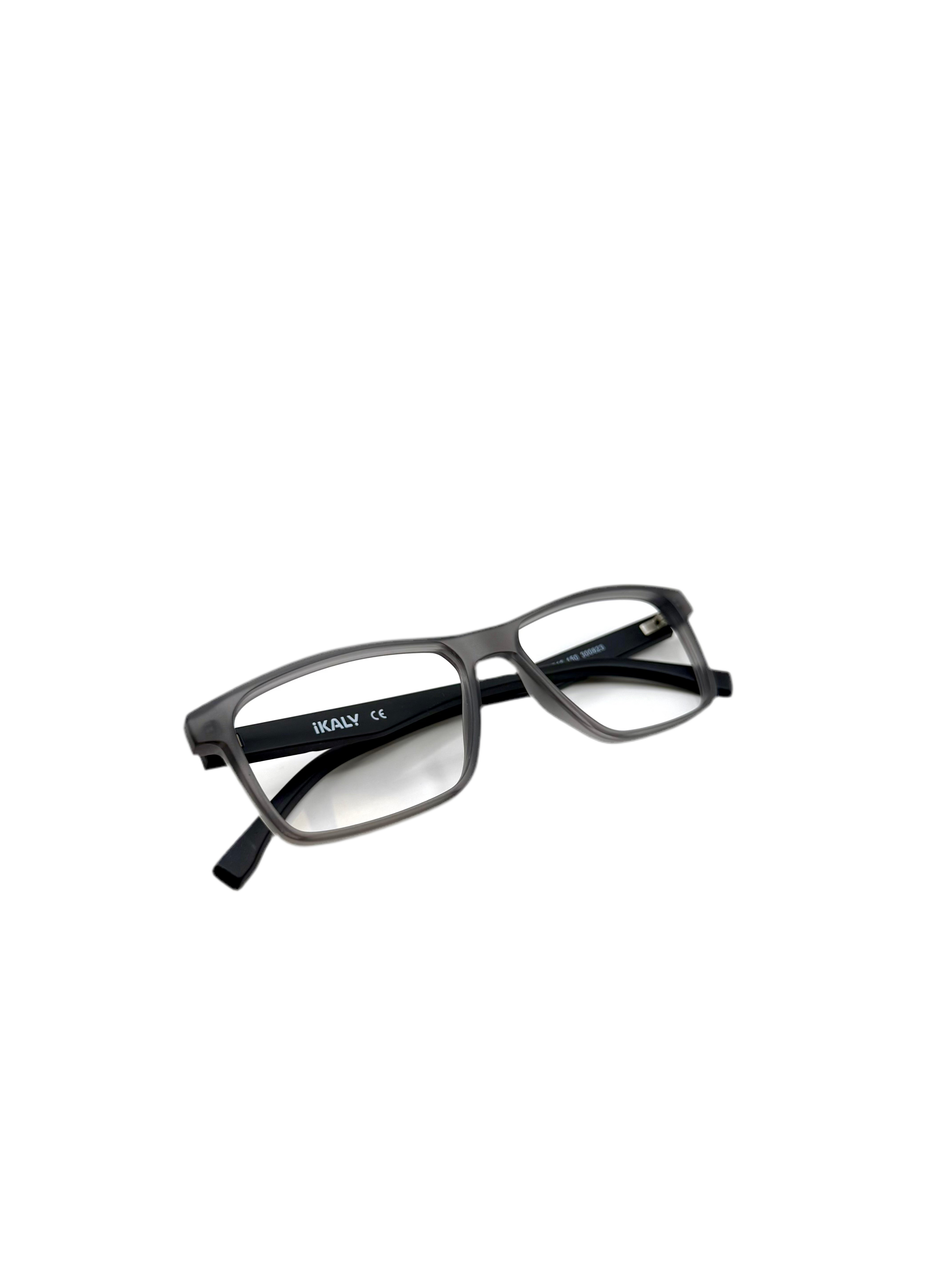 IKALY – OP341 | Lunettes de vue homme gris mat