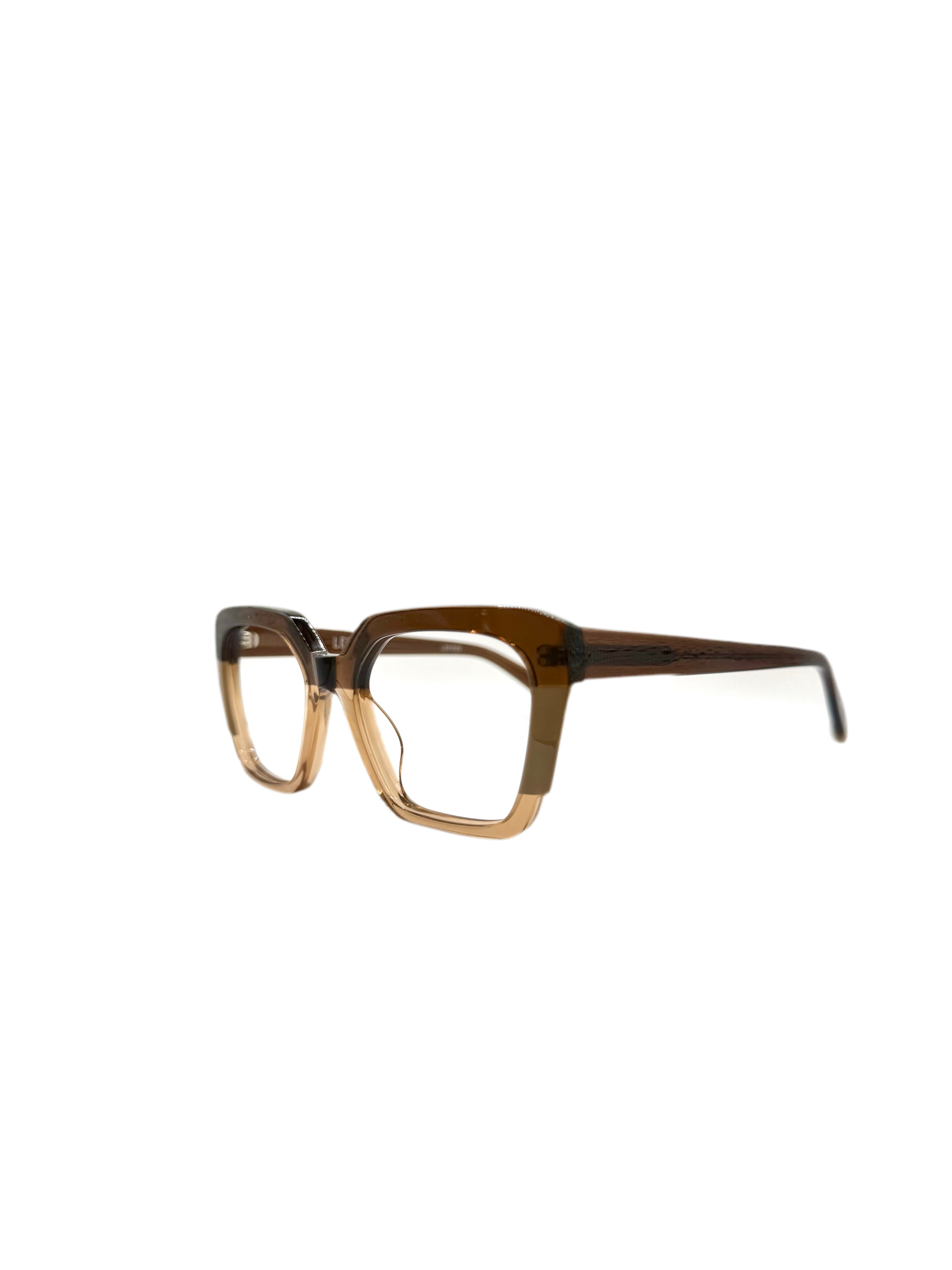 LE PARC – AYDEN | Lunettes de vue femme crystal dégradé marron