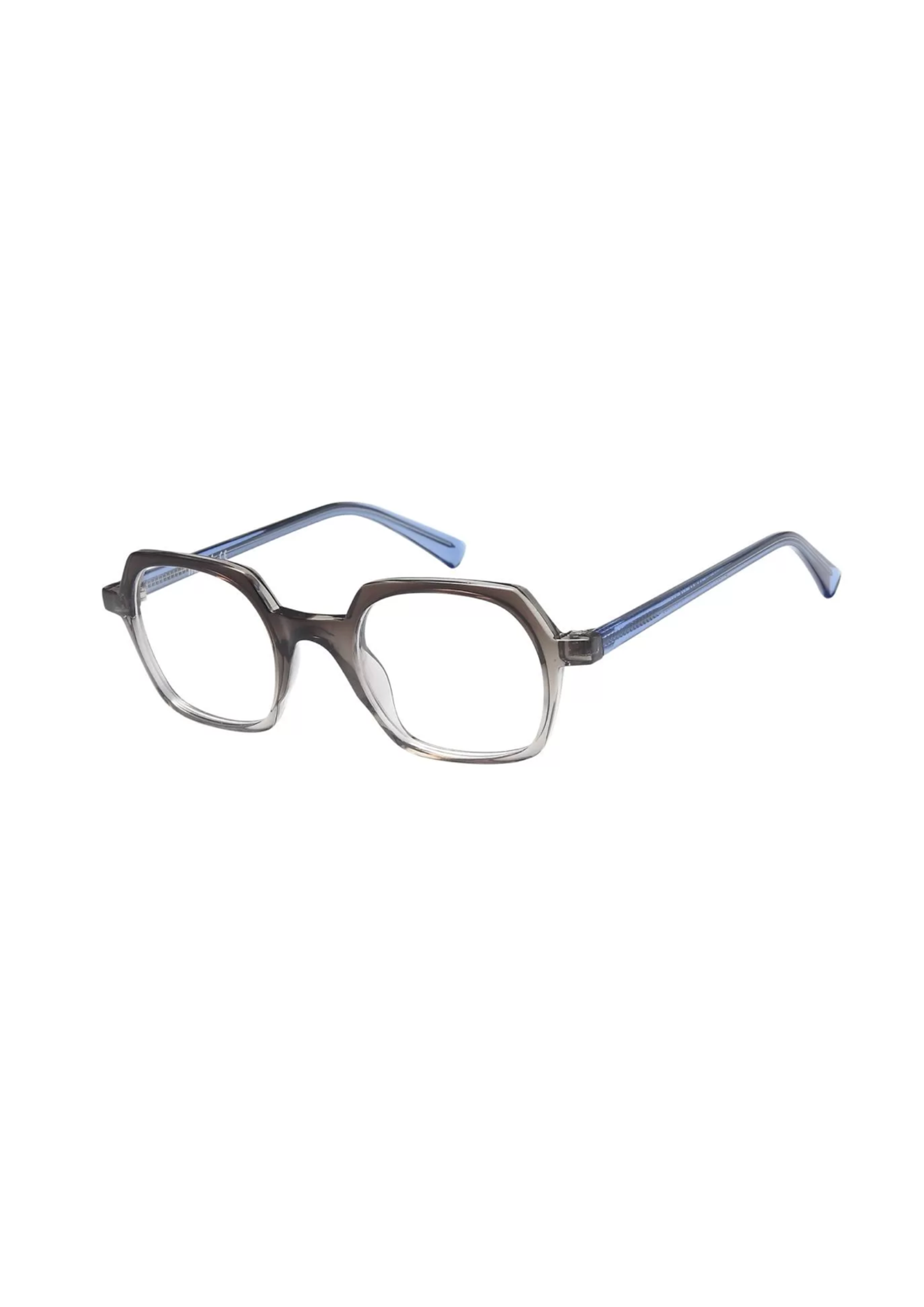 IKALY – OP391 | Lunettes de vue homme cristal gris et bleu