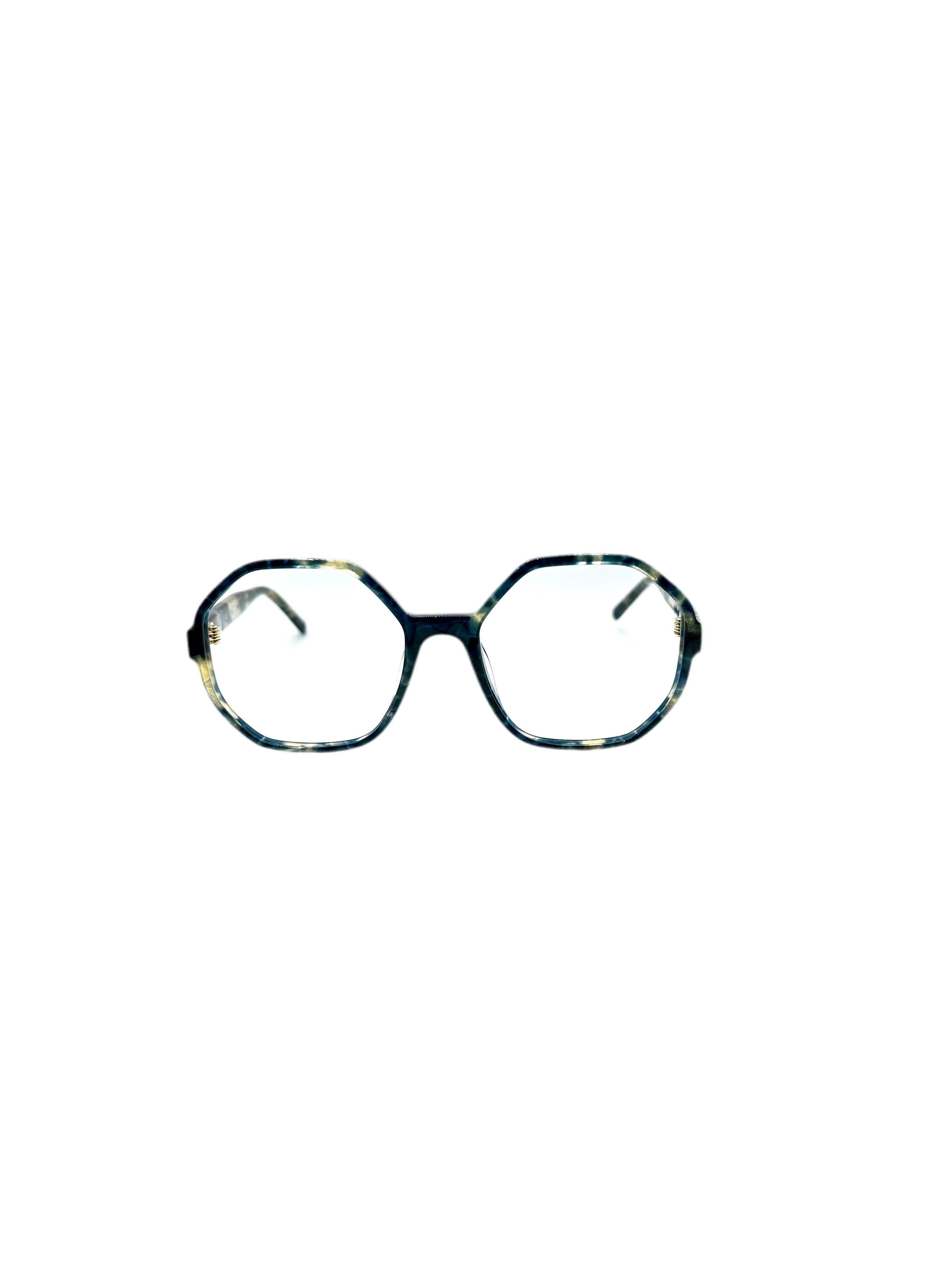 Lou – AW79 | Lunettes de vue femme écaille bleu