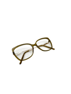 IKALY – OP405 | Lunettes de vue femme cristal vert et doré