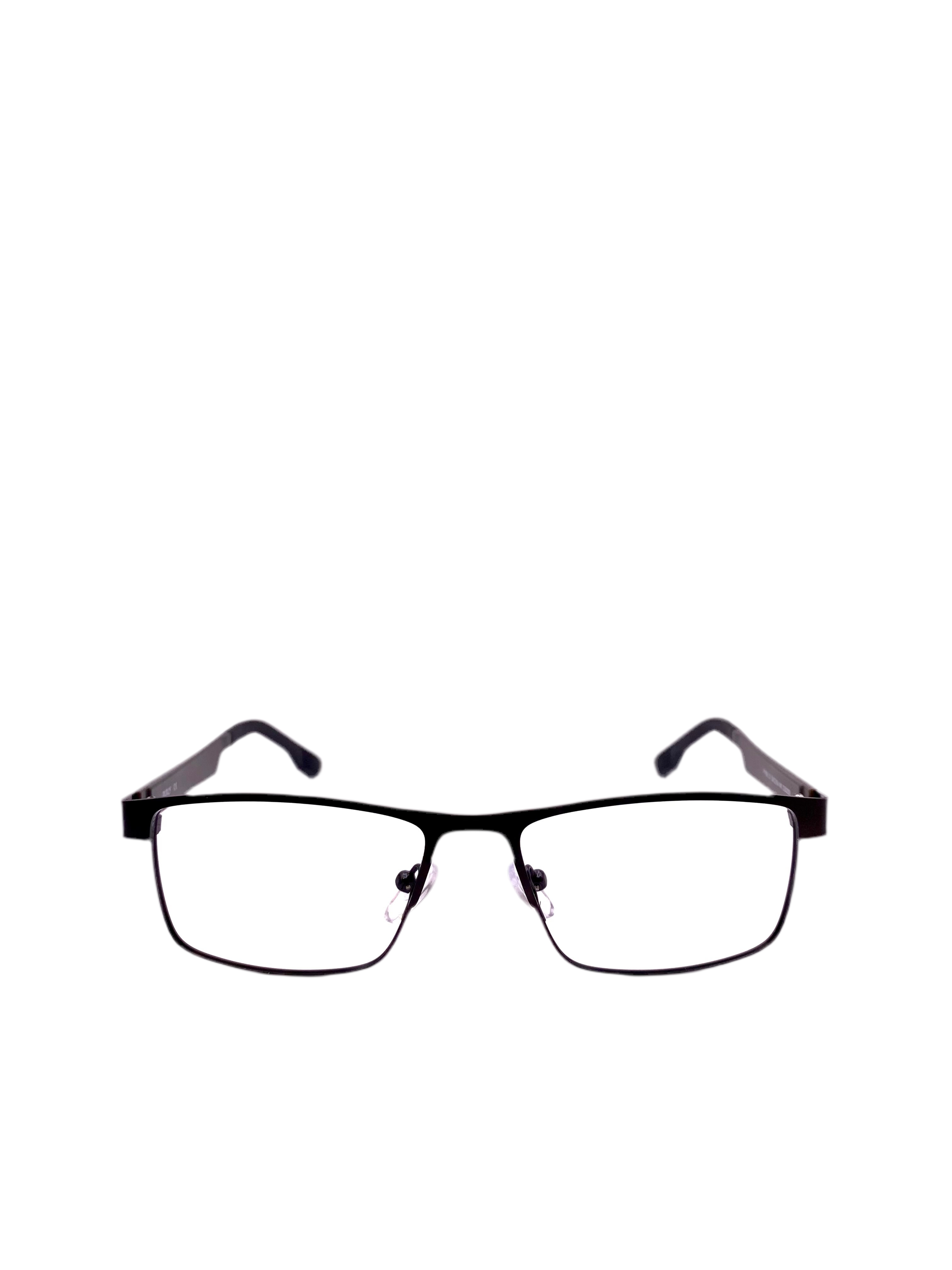 IKALY – P186 | Lunettes de vue homme noir en métal