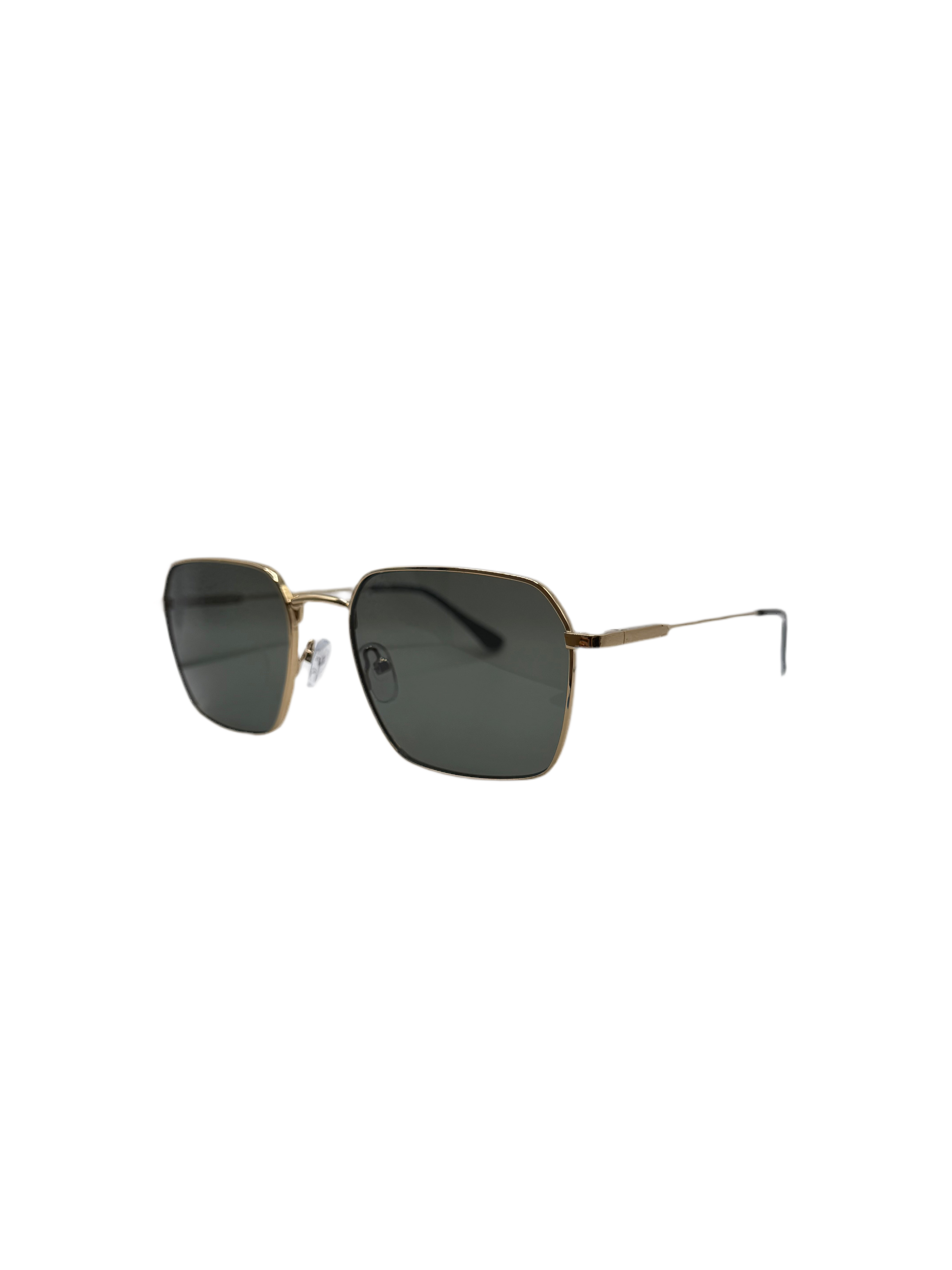 IKALY S384 – Lunettes de soleil homme dorées