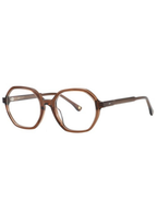 Bali – Sany | Lunettes de vue femme cristal marron en acétate