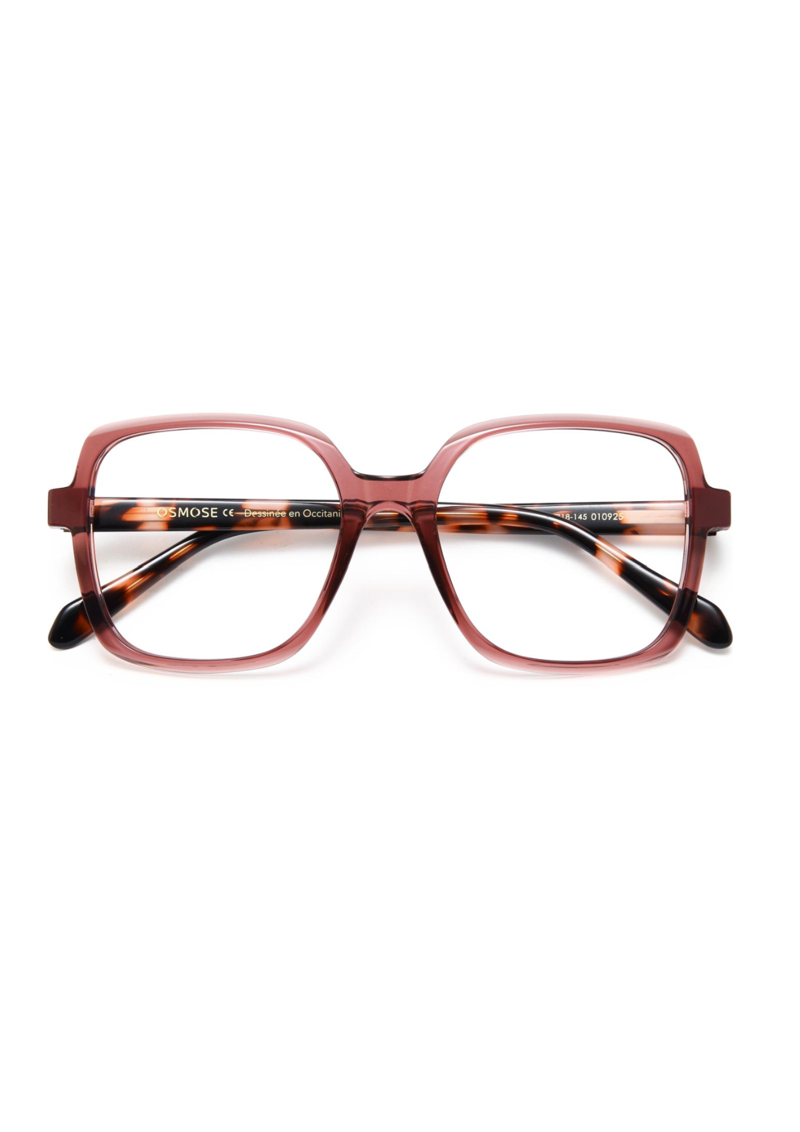 OSMOSE OCP653 | Lunettes de vue femme cristal rose à clip
