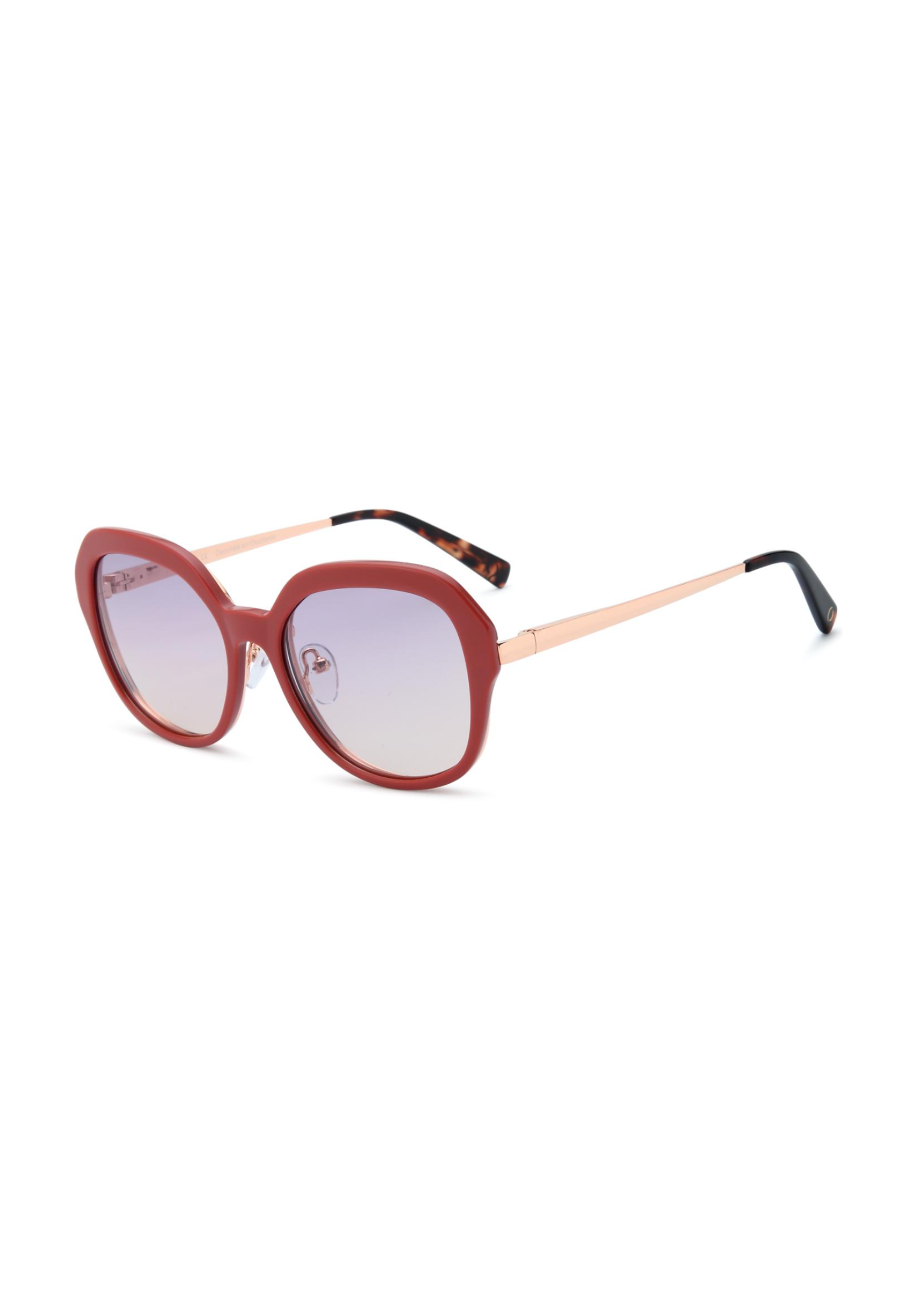 OSMOSE OCP624 | Lunettes de vue femme métal rose gold et marron à clip
