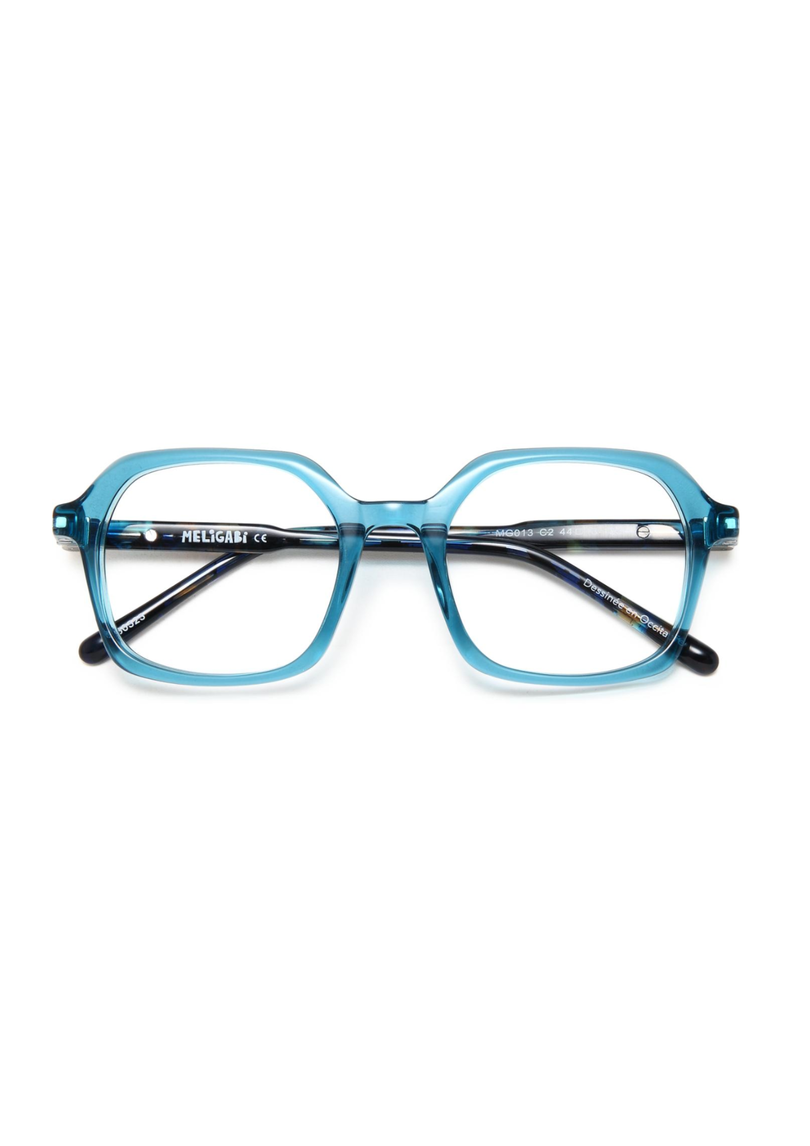 OSMOSE - MG013 | Lunettes de vue enfant MELIGABI cristal bleu charnière 360°
