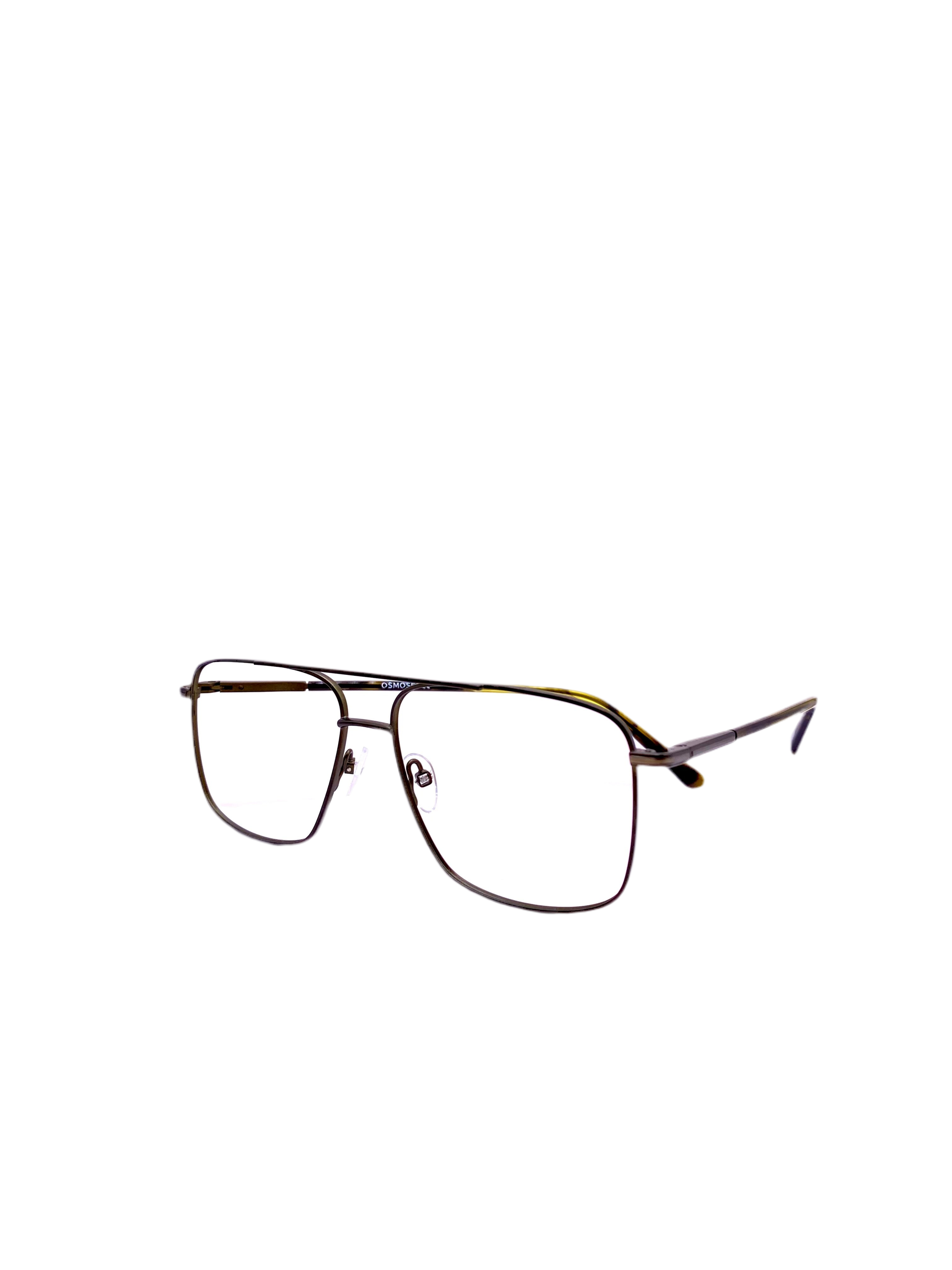 OSMOSE - OST024 | Lunettes de vue homme titane double pont kaki