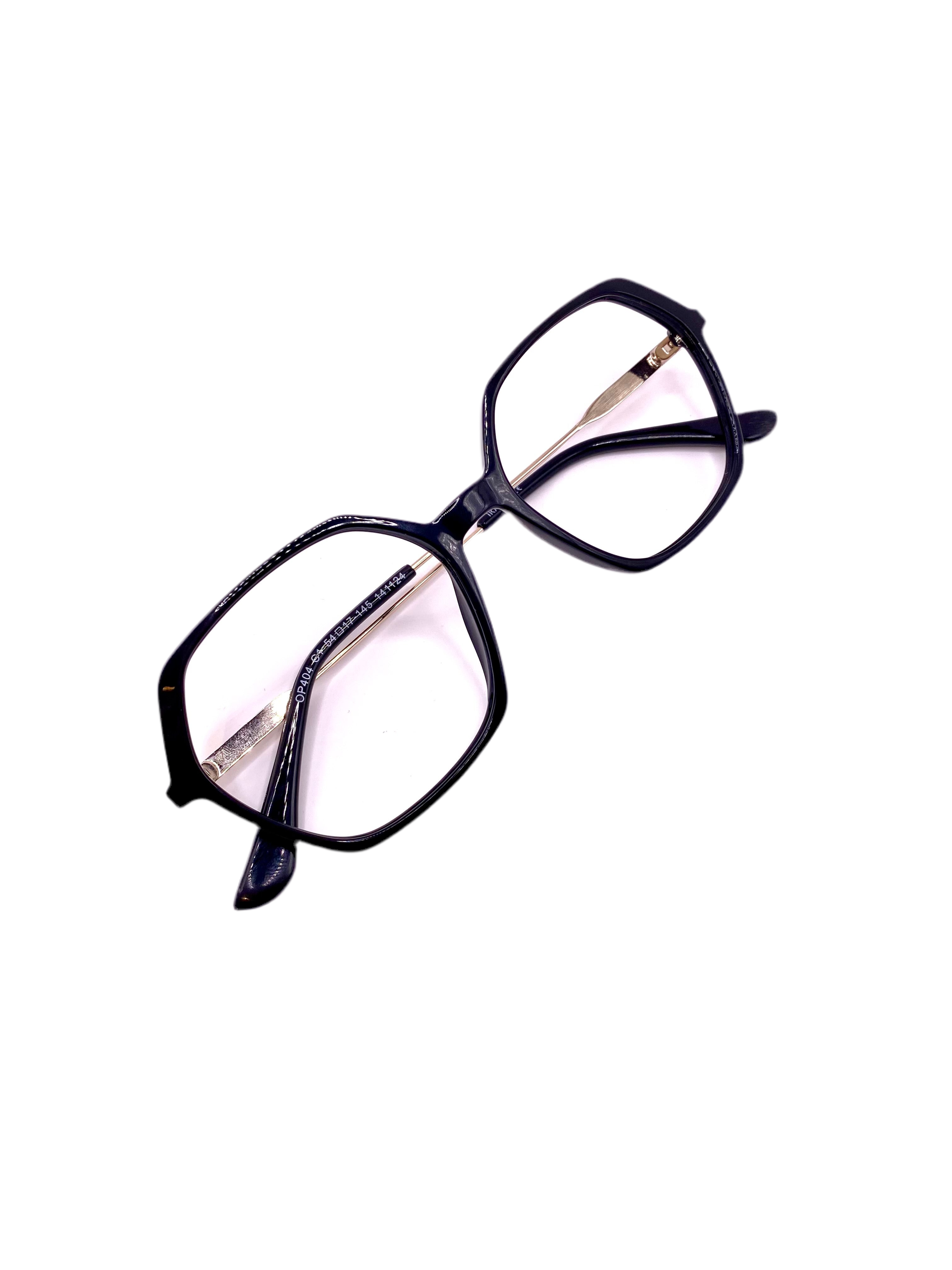 IKALY – OP404 | Lunettes de vue femme noir et argent