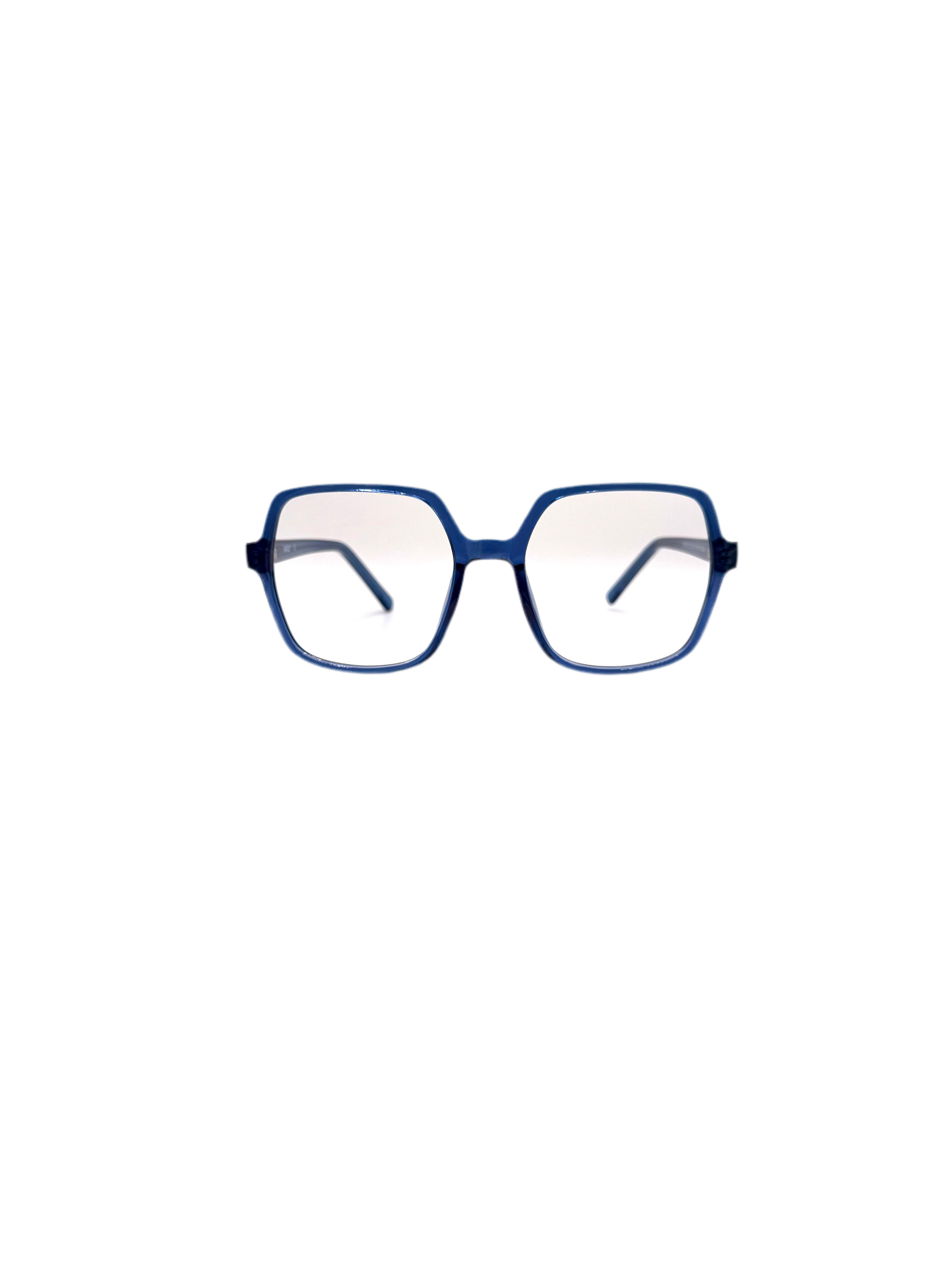IKALY – OP378 | Lunettes de vue femme cristal bleu
