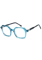 OSMOSE - MG013 | Lunettes de vue enfant MELIGABI cristal bleu charnière 360°