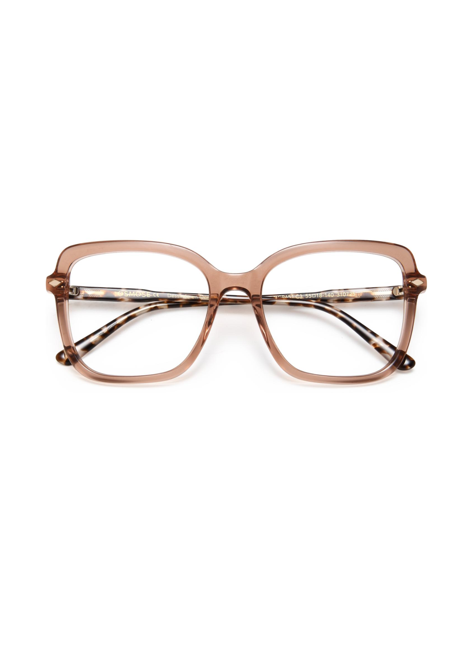 OSMOSE OCP651 | Lunettes de vue femme cristal rose à clip