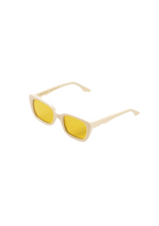 LA HONEYCOMB – Lunettes de soleil crème | JULIENNE