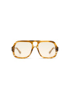 KOMONO Brook – Lunettes de soleil femme en acétate marron