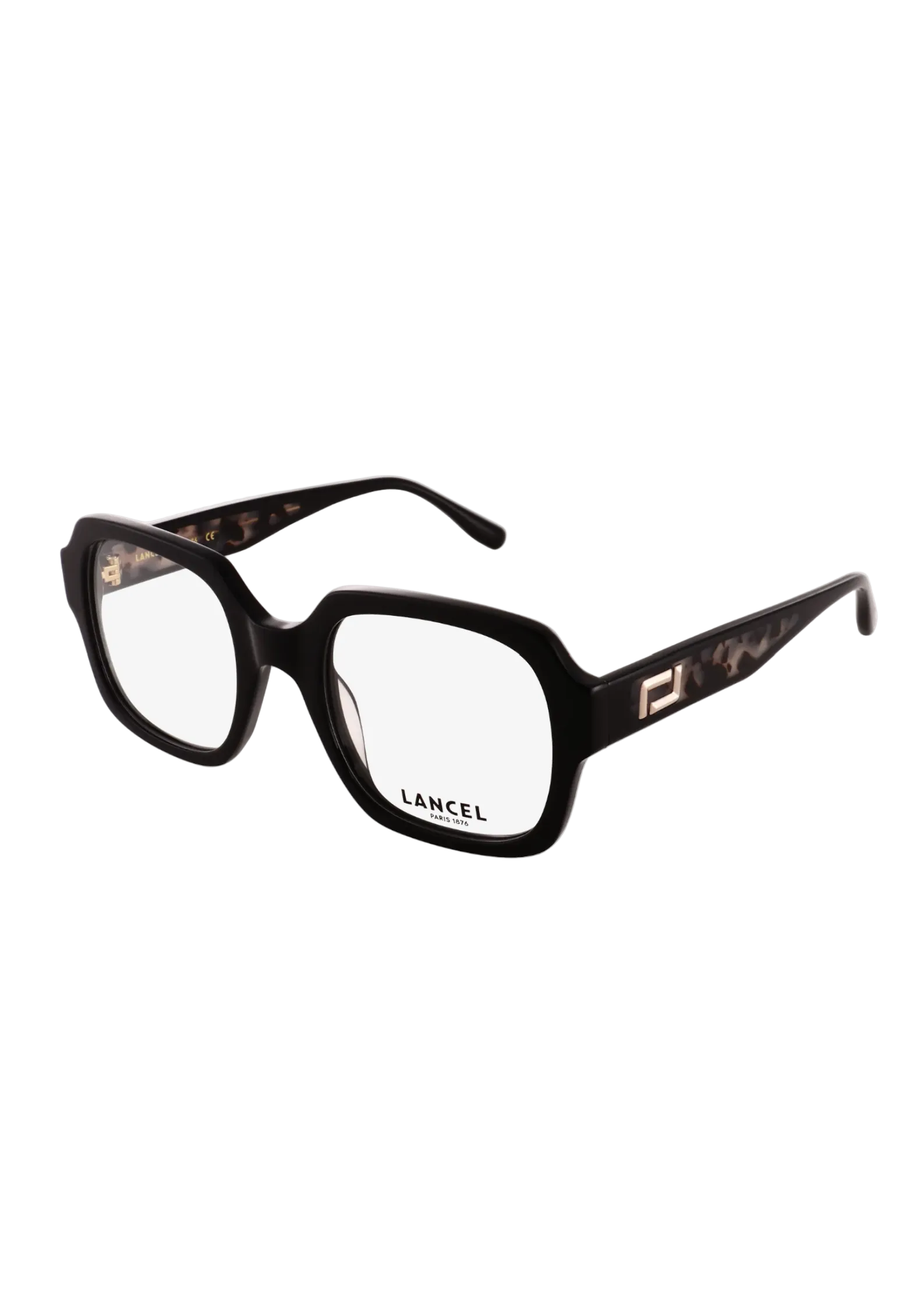 LANCEL – LA90076 | Lunettes de vue femme acétate noir