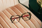 LANCEL – ENORA | Lunettes de vue femme écaille et branche marron