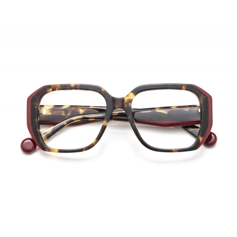 LE PARC – AINO | Lunettes de vue femme écaille et rouge