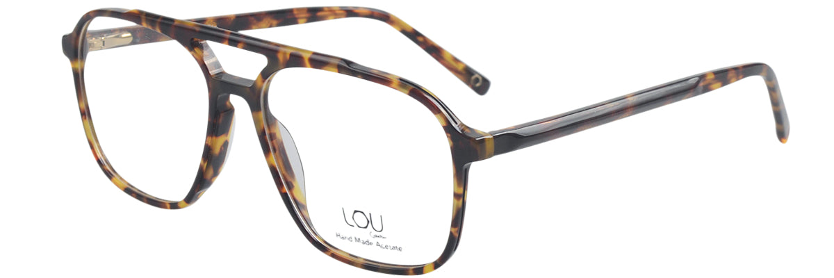 Lou – AM54 | Lunettes de vue homme écaille double pont