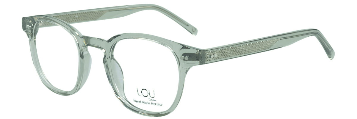 Lou – AM55 | Lunettes de vue homme acétate cristal vert