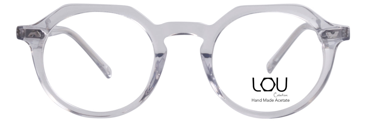 Lou – AM57 | Lunettes de vue homme acétate cristal