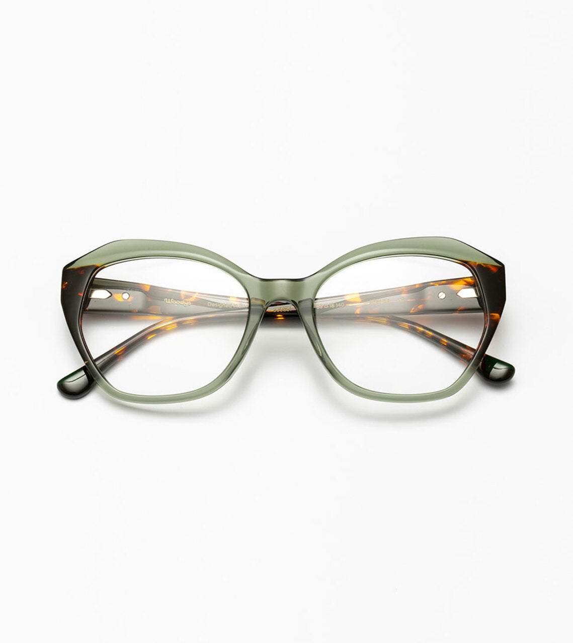 Woodys – Atenea | Lunettes de vue femme crystal vert