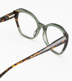 Woodys – Atenea | Lunettes de vue femme crystal vert