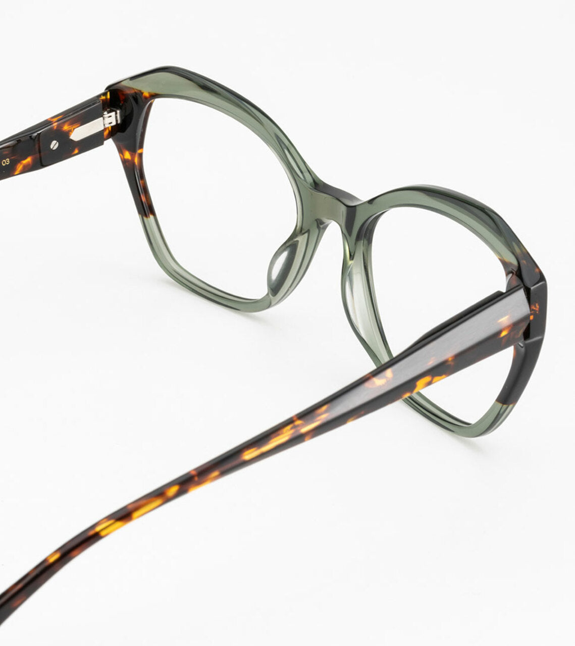 Woodys – Atenea | Lunettes de vue femme crystal vert