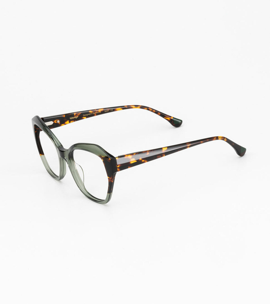 Woodys – Atenea | Lunettes de vue femme crystal vert