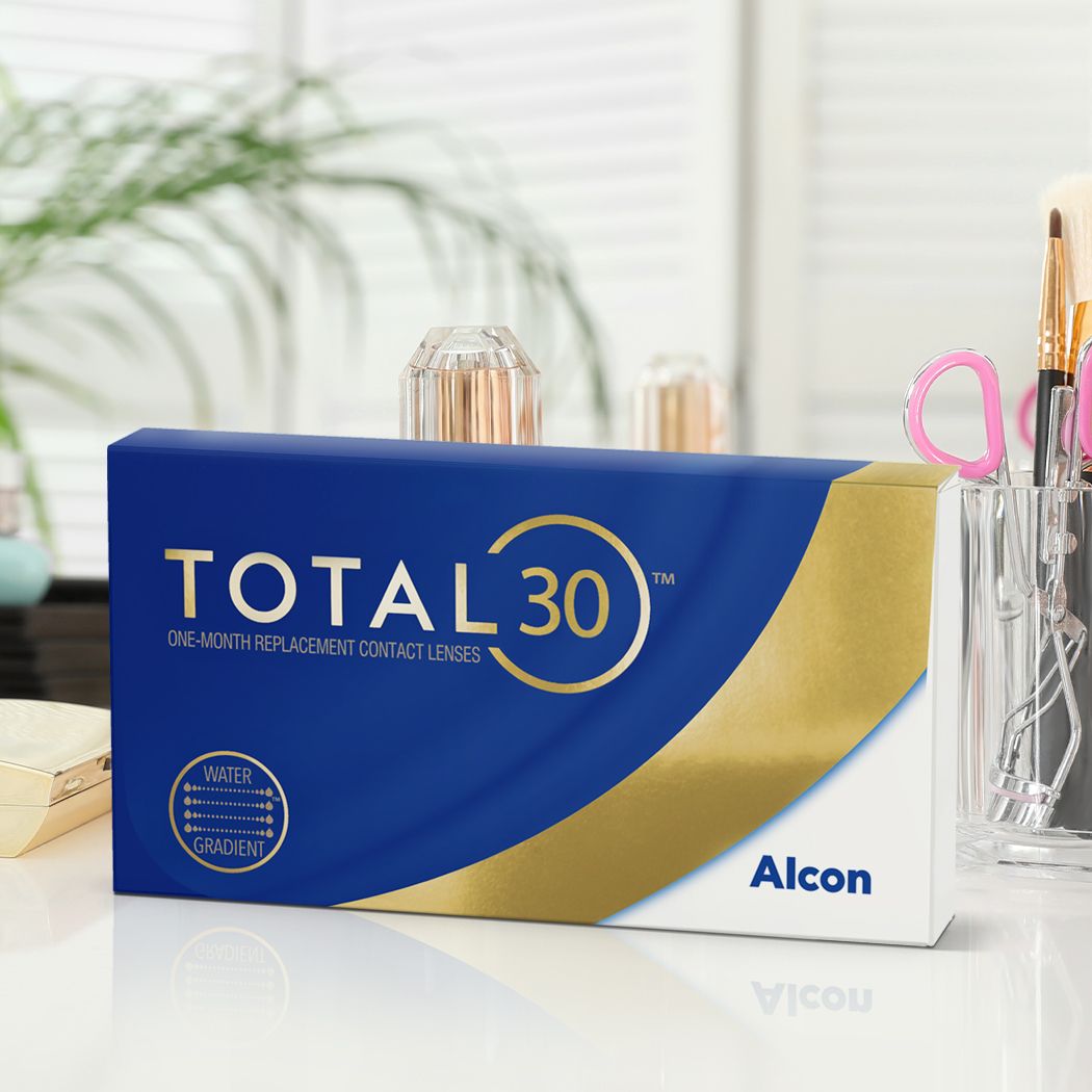 ALCON TOTAL 30 | Lentilles mensuelles BTE 6