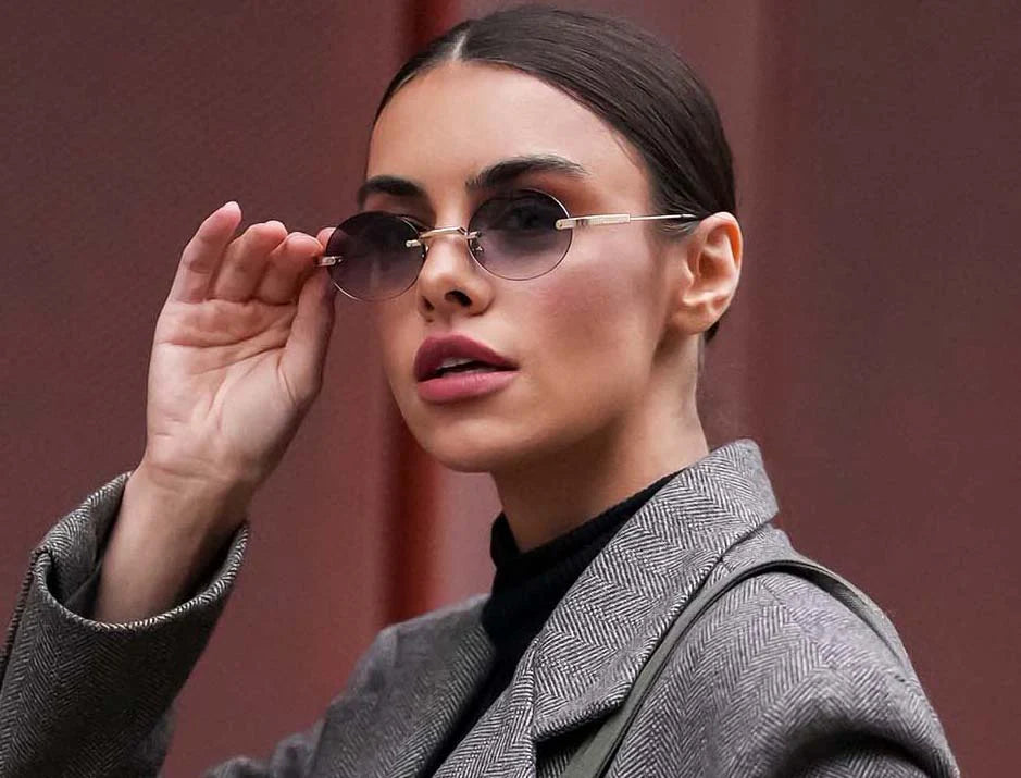 BALI B22 – Lunettes de soleil femme percées dorées
