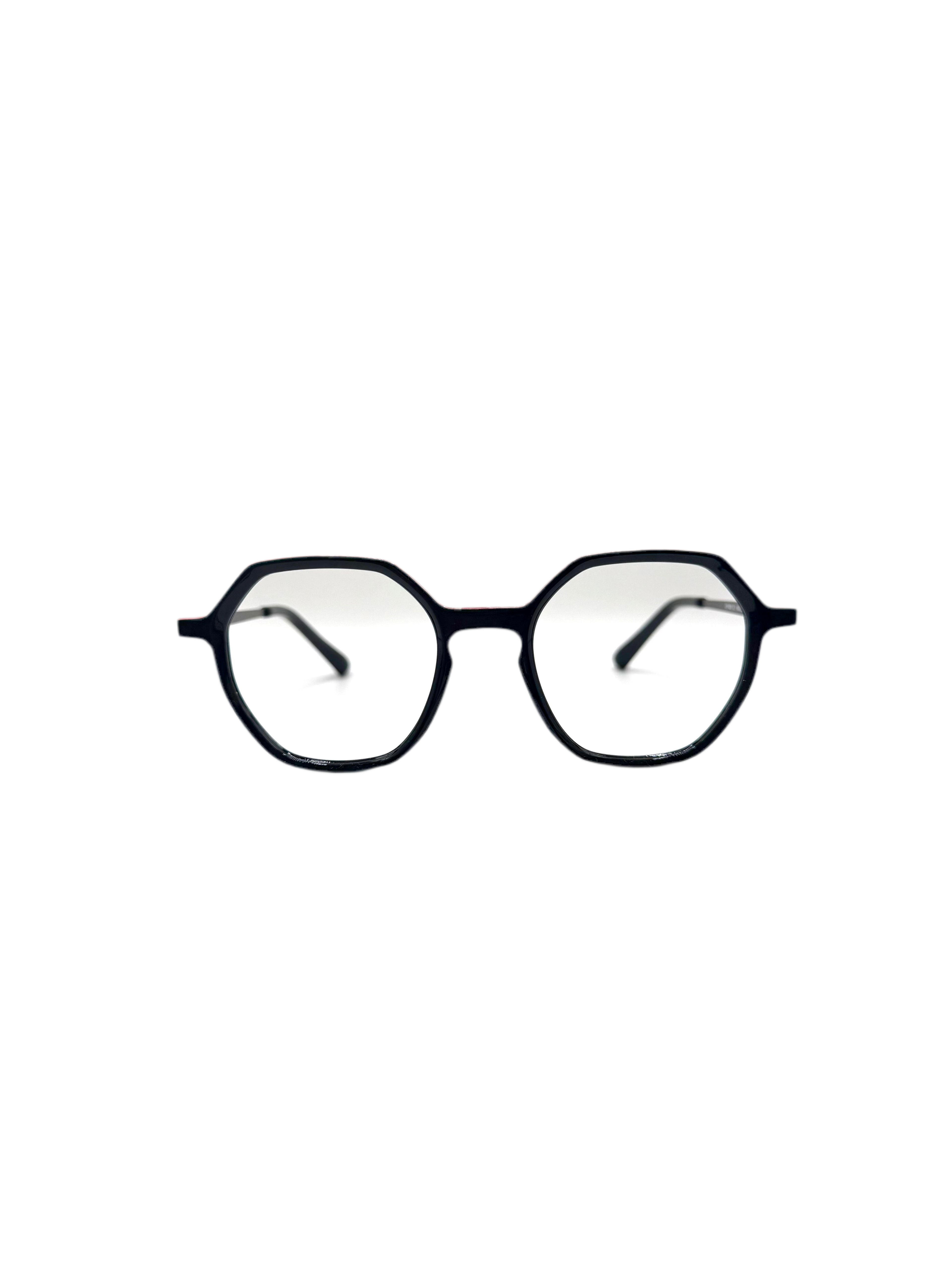 IKALY – OP406 | Lunettes de vue homme noir et écaille