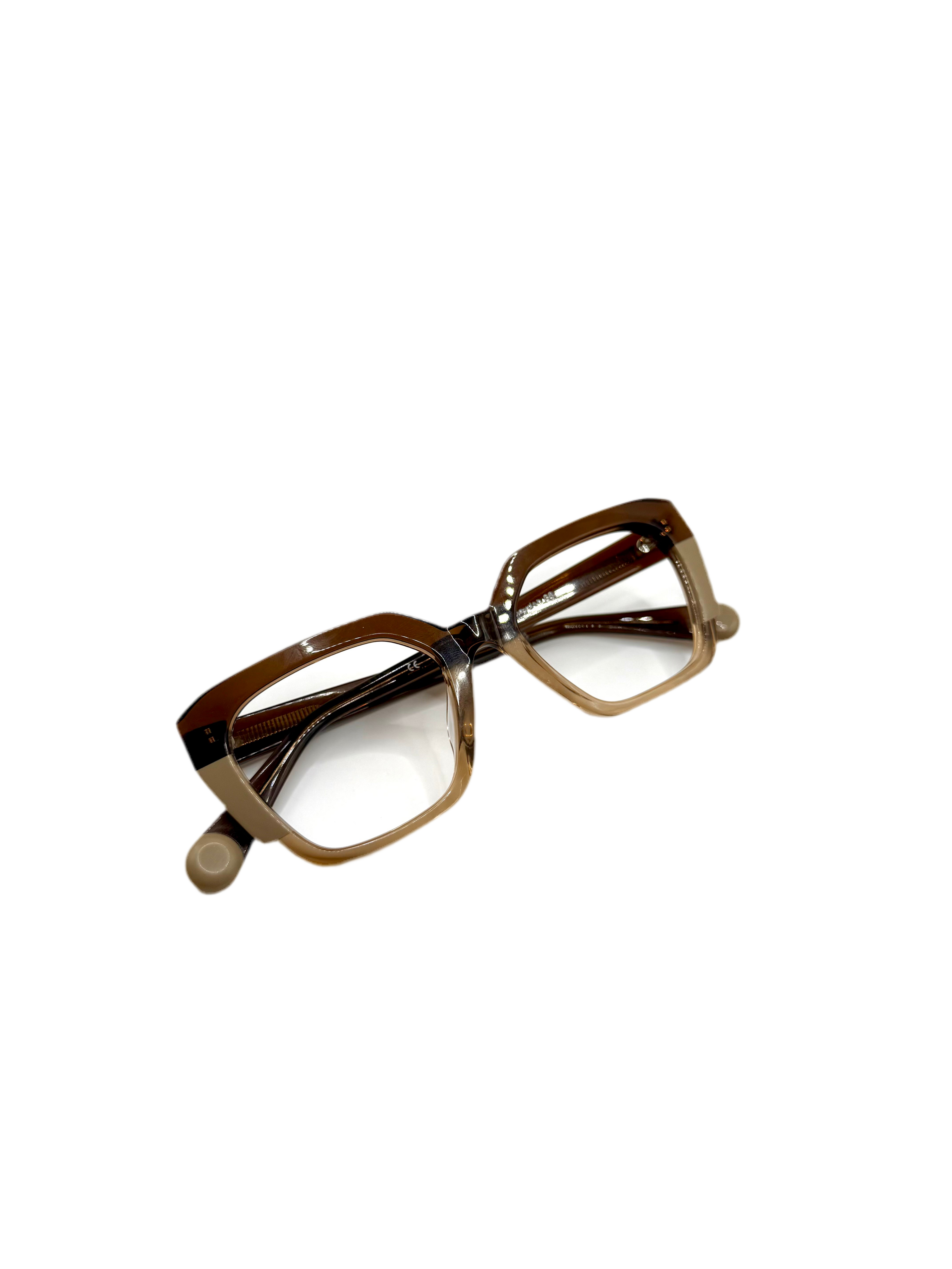 LE PARC – AYDEN | Lunettes de vue femme crystal dégradé marron