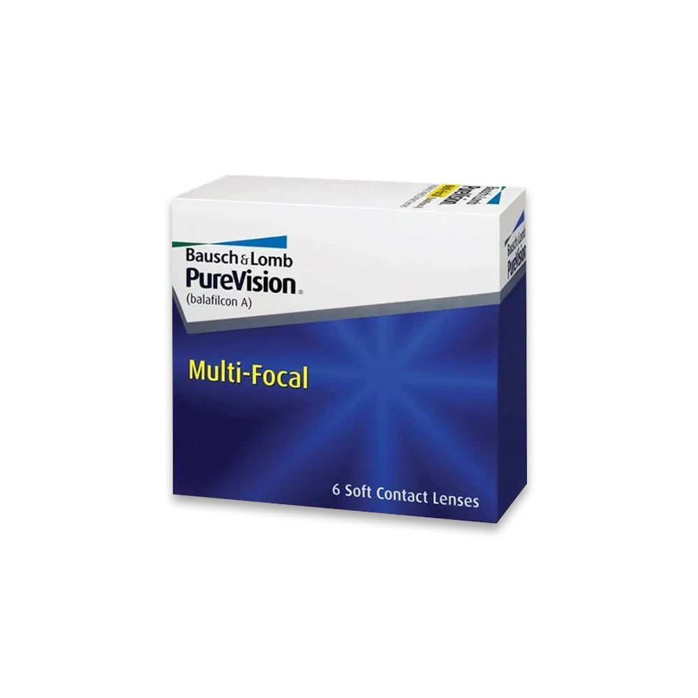 BAUSCH & LOMB PUREVISION MULTIFOCAL LOW | Lentilles mensuelles BTE 6