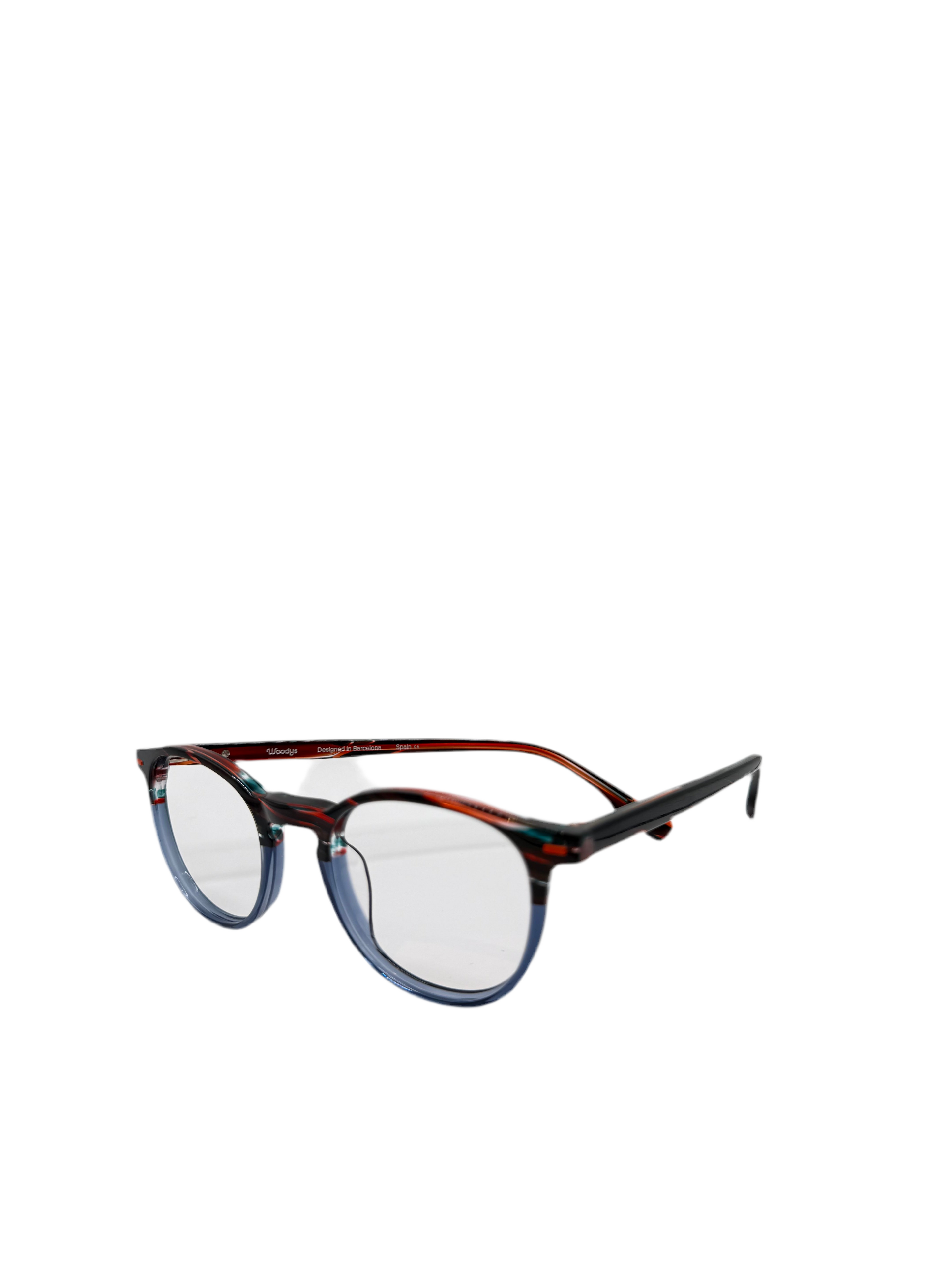 Woodys – Flynn | Lunettes de vue enfant crystal bleu