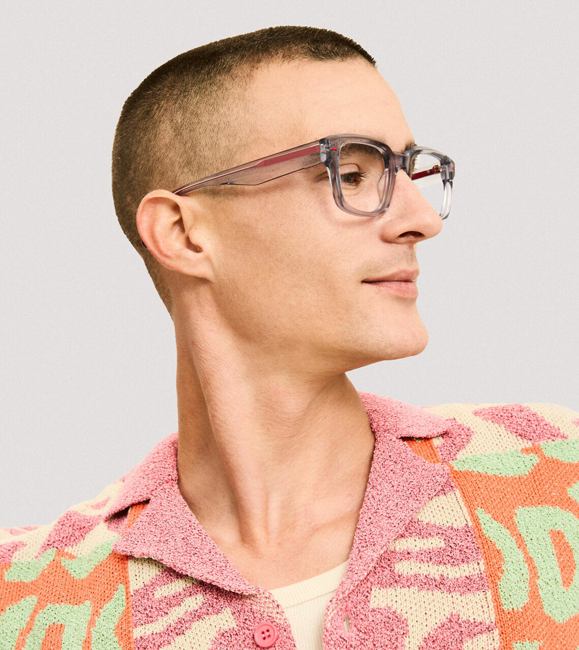 Woodys – Bekker | Lunettes de vue homme crystal gris