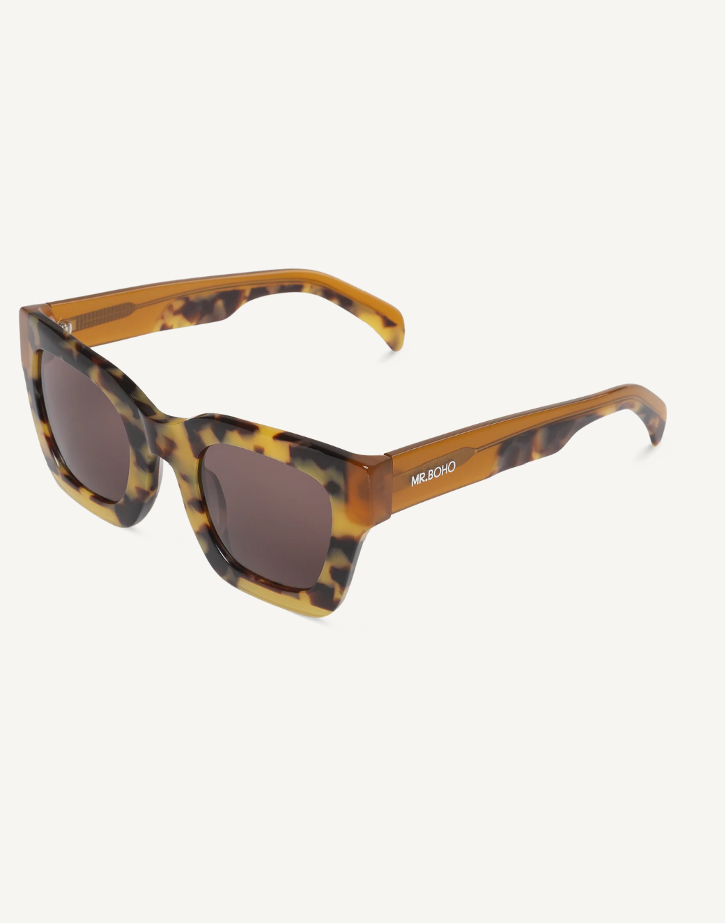 MR.BOHO Bondi – Lunettes de soleil femme écaille - Verres rouges