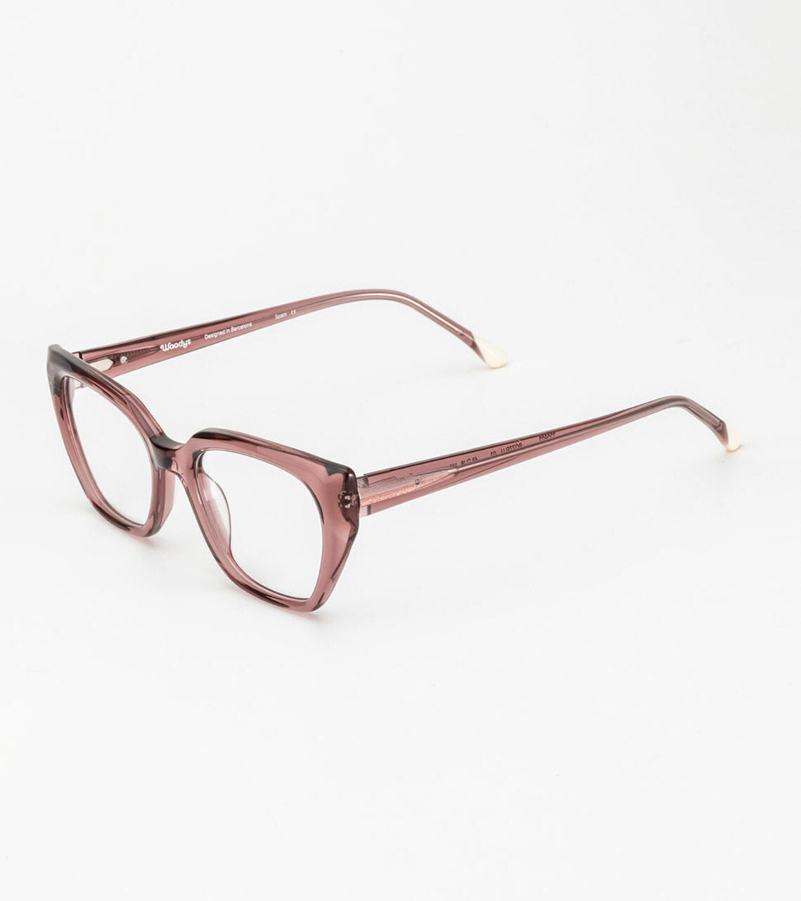 Woodys – Bozzelli | Lunettes de vue enfant rose en acétate