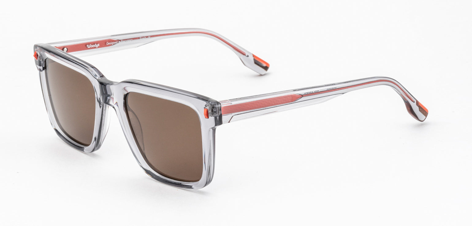 WOODYS Burke – Lunettes de soleil homme cristal gris