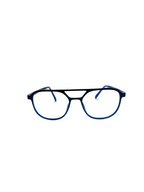 OSMOSE - OCP564 | Lunettes de vue homme ultem double pont bleu à clip