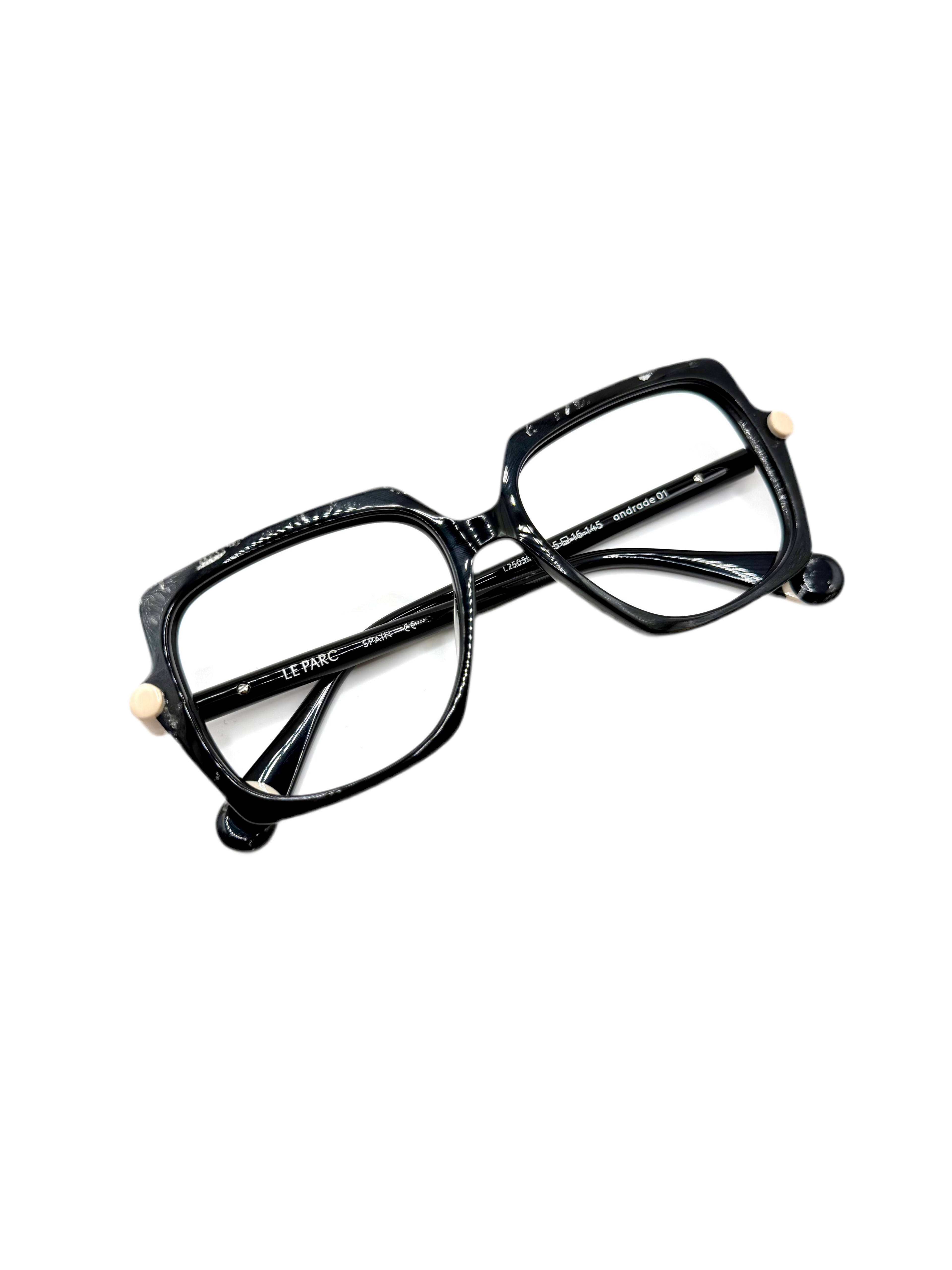 LE PARC – Andrade | Lunettes de vue femme noir et beige
