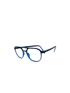 OSMOSE - OCP564 | Lunettes de vue homme ultem double pont bleu à clip