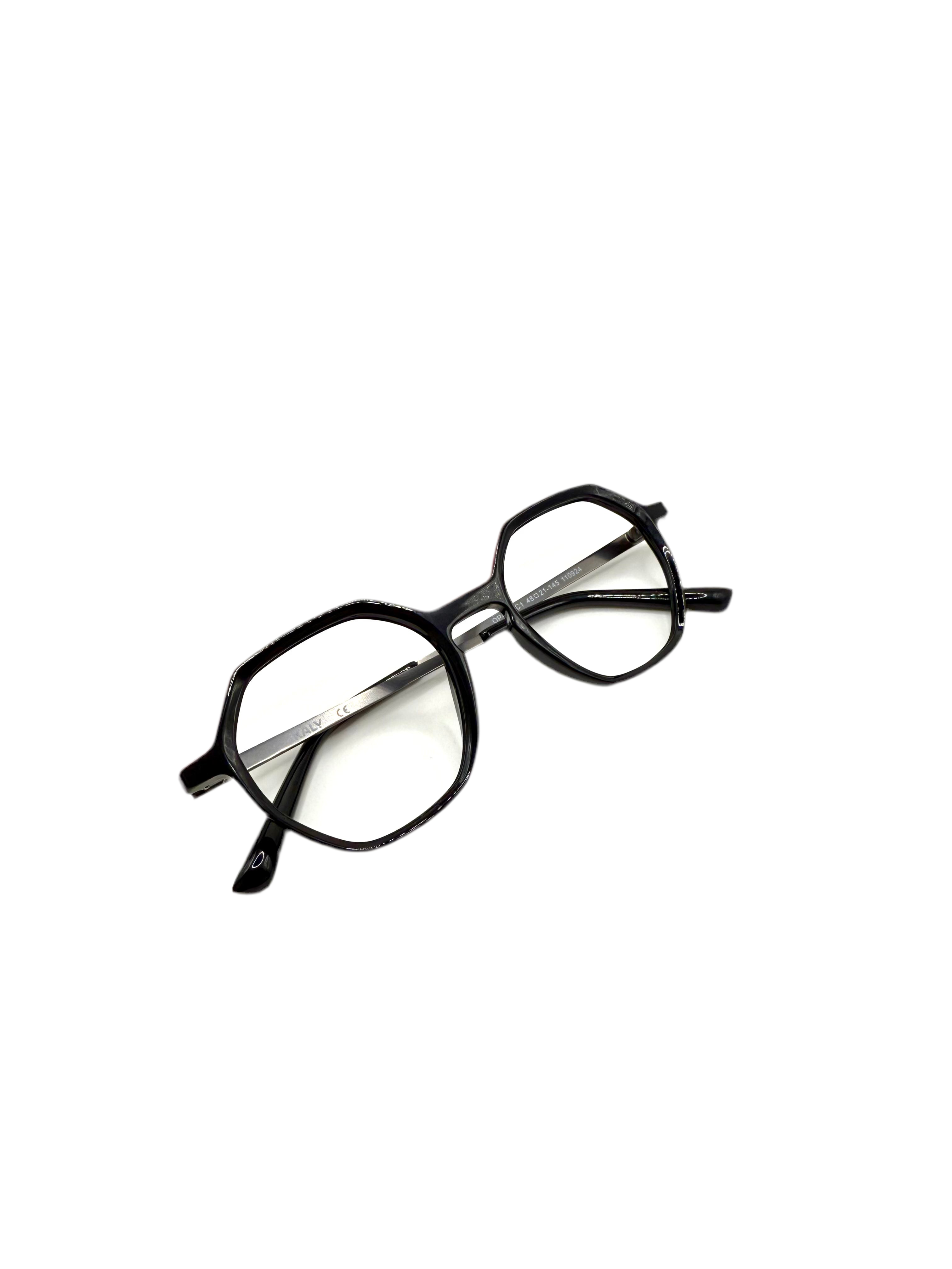 IKALY – OP406 | Lunettes de vue homme noir et écaille