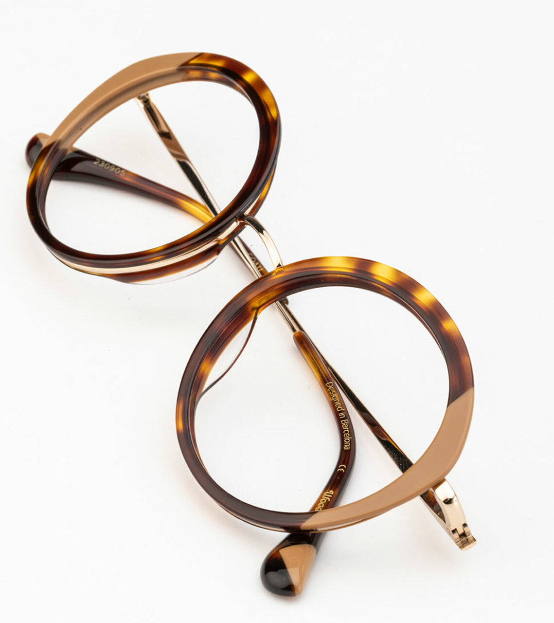 Woodys – Coati | Lunettes de vue femme combiné argent, écaille & beige