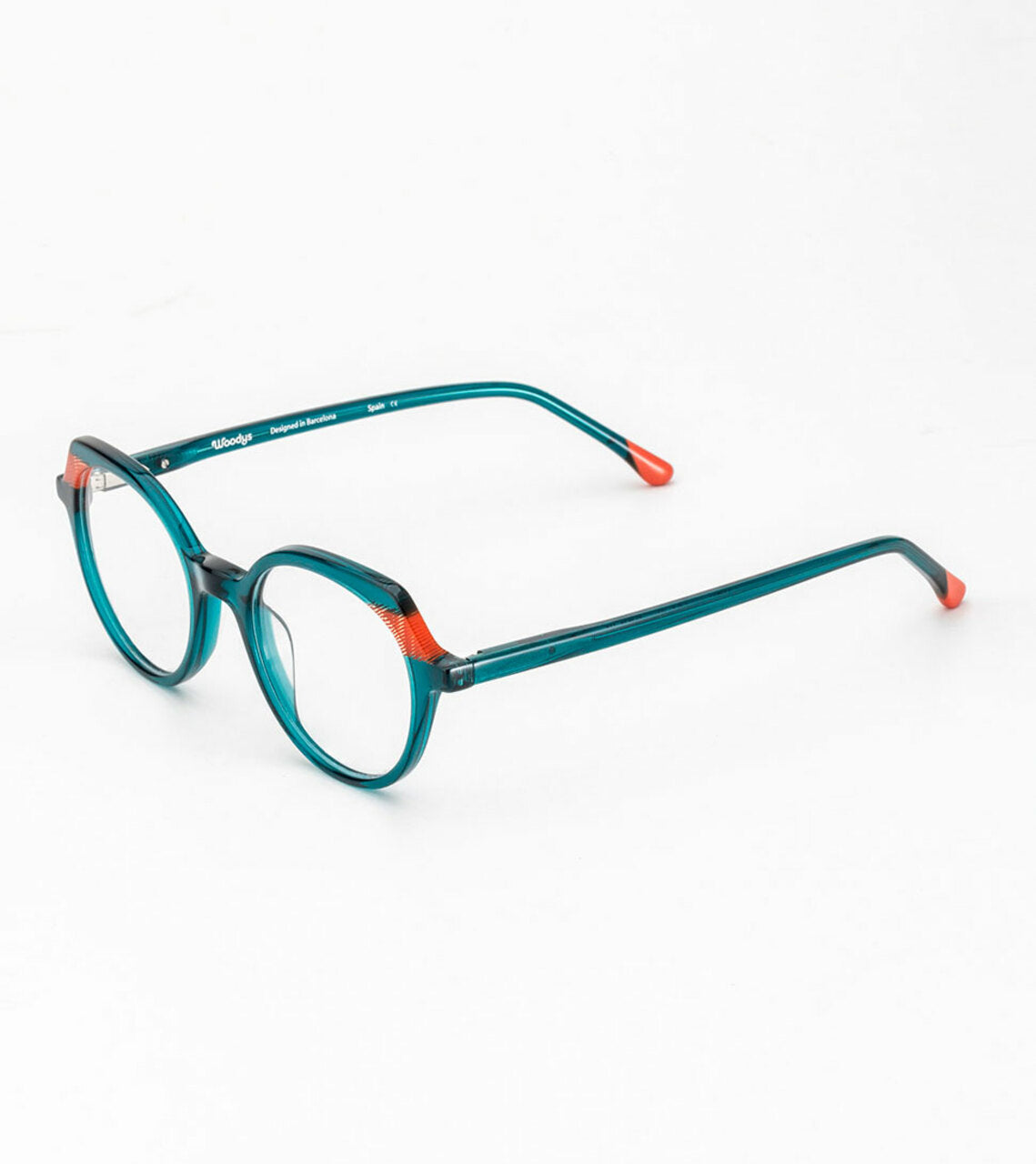 Woodys – Cyla | Lunettes de vue enfant cristal bleu en acétate