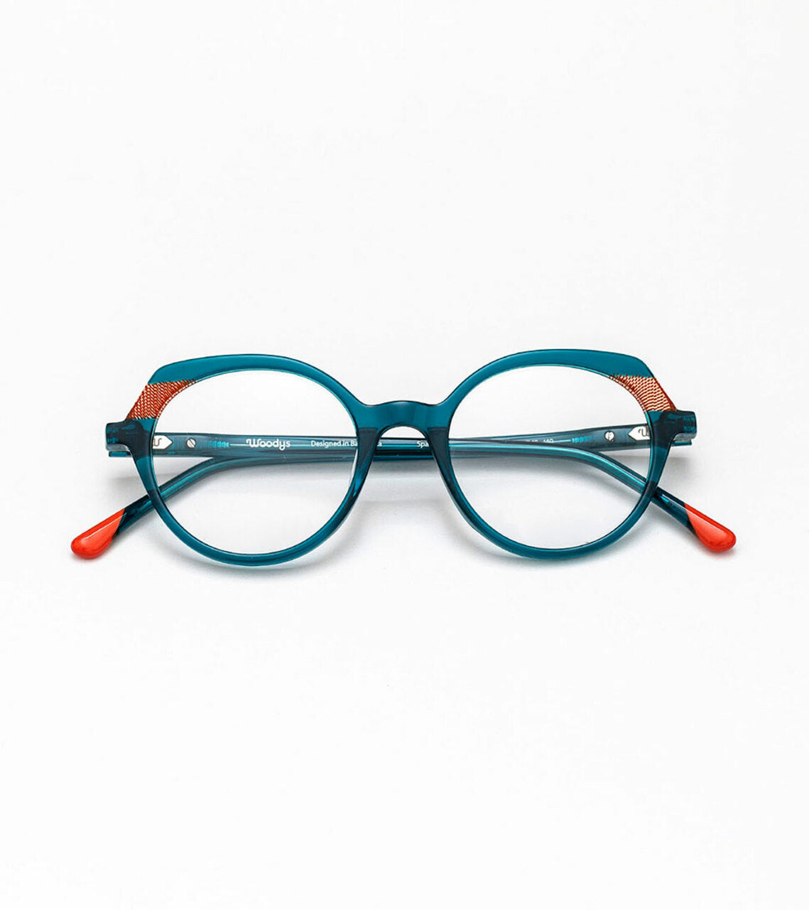 Woodys – Cyla | Lunettes de vue enfant cristal bleu en acétate