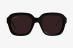 LANCEL LA91053 – Lunettes de soleil femme noir & verres gris dégradé